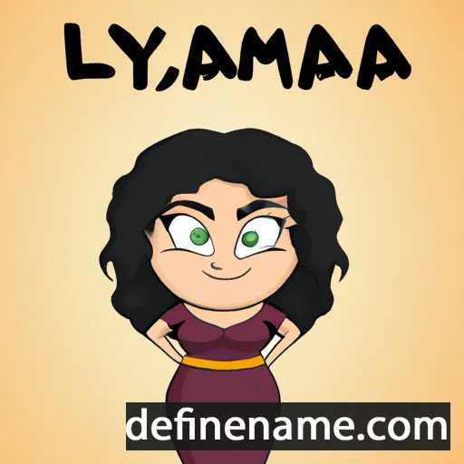 Lamya cartoon