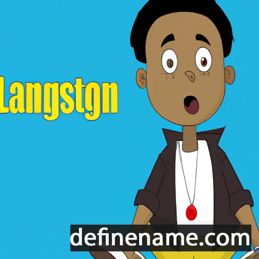 Langston cartoon