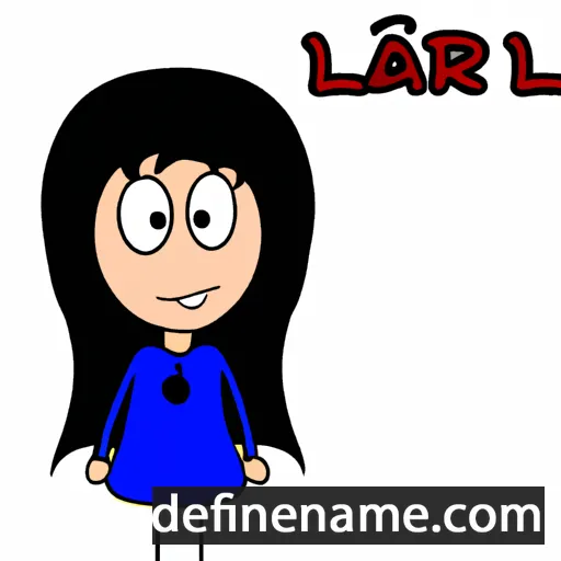 Lari cartoon