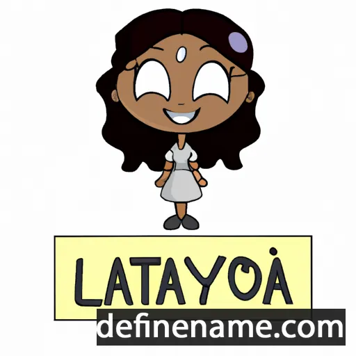 LaToya cartoon