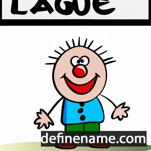 Lauge cartoon