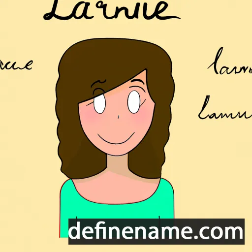 Lauraine cartoon