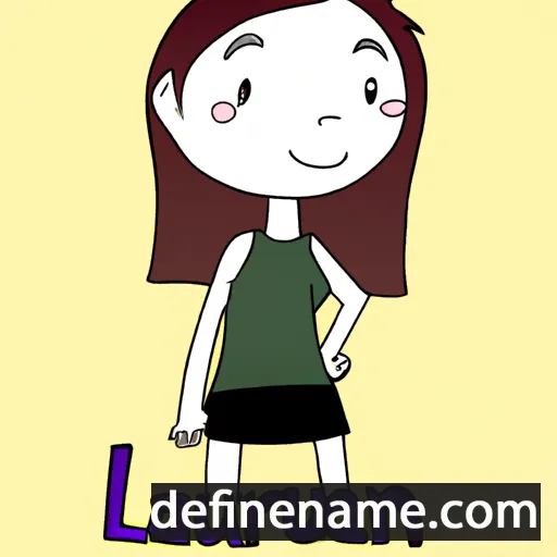 Laurena cartoon