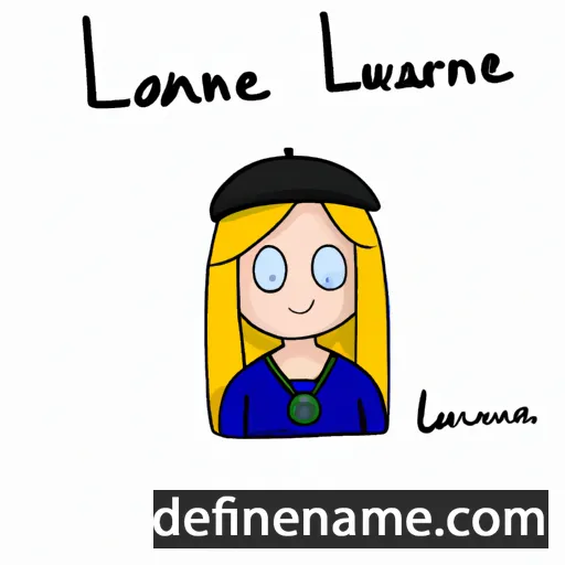 Laurene cartoon