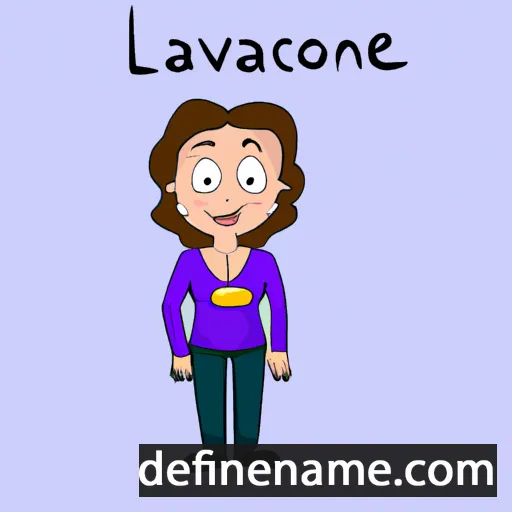 Lavonne cartoon