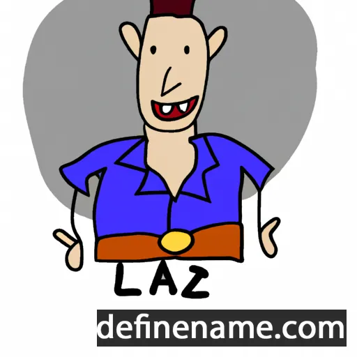 Laz cartoon