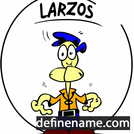 Lazaros cartoon