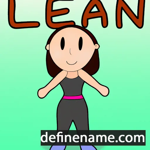 Leann cartoon