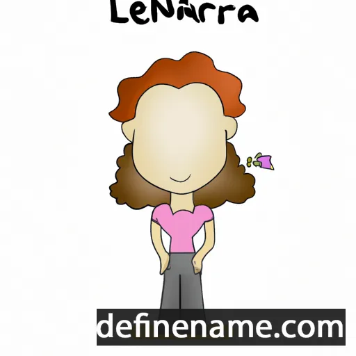 Leanora cartoon