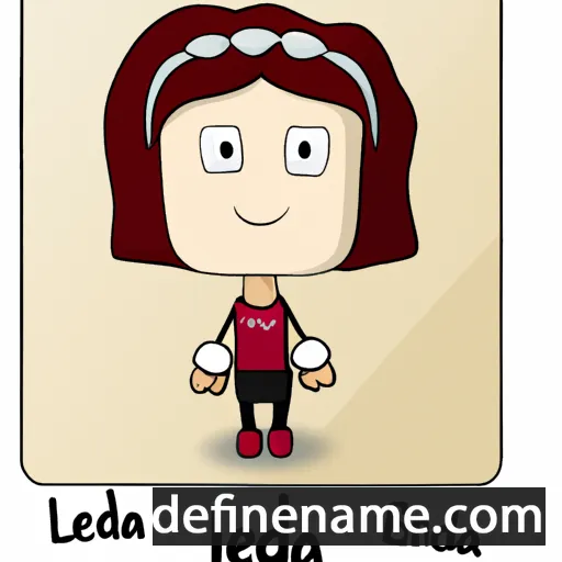 Leda cartoon