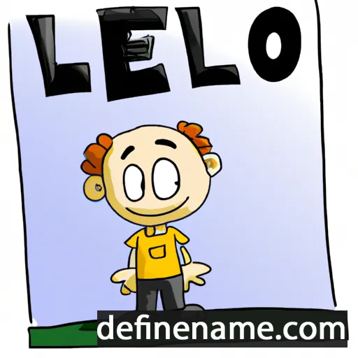 Lelio cartoon