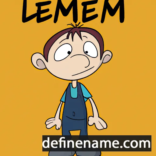 Lemuel cartoon