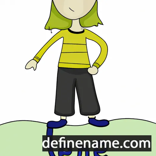 Lene cartoon