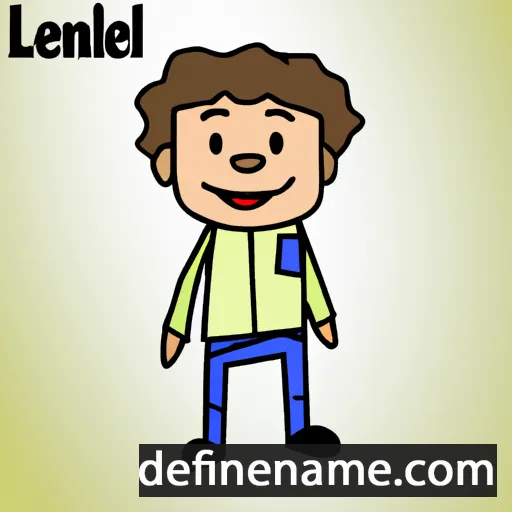 Leonel cartoon