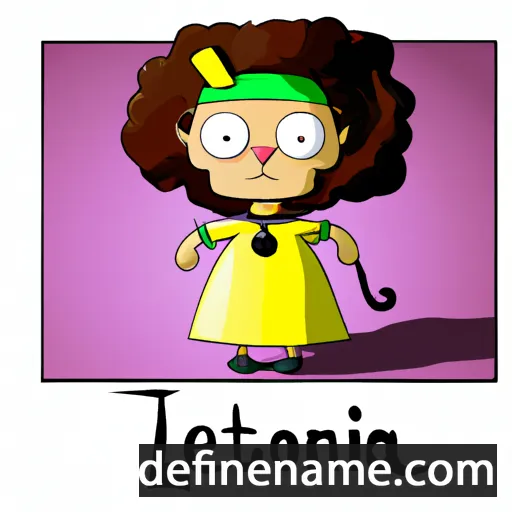 Leontina cartoon