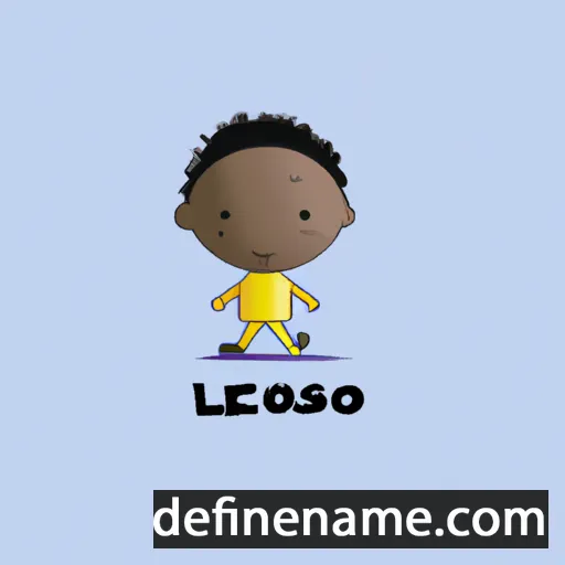 Lesego cartoon