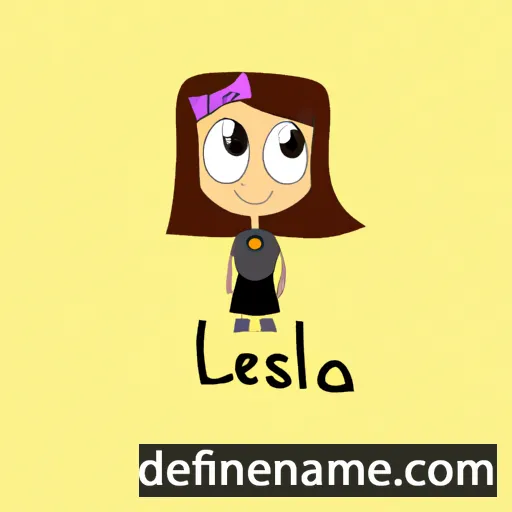 Lesia cartoon