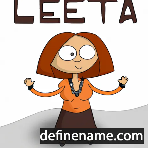 Leta cartoon