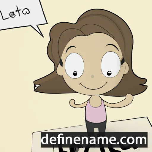 Leticia cartoon