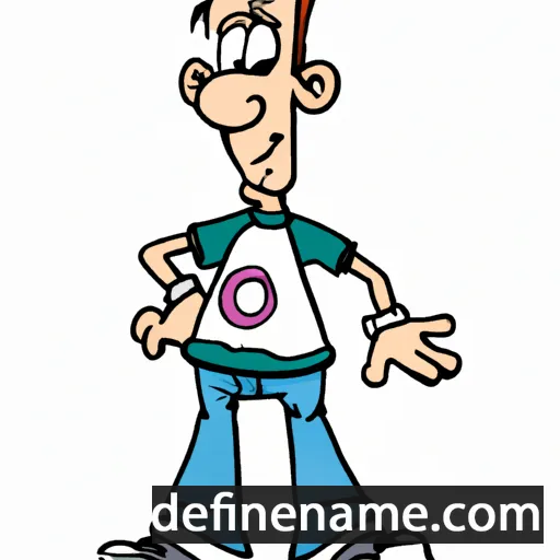 cartoon of the name Lew