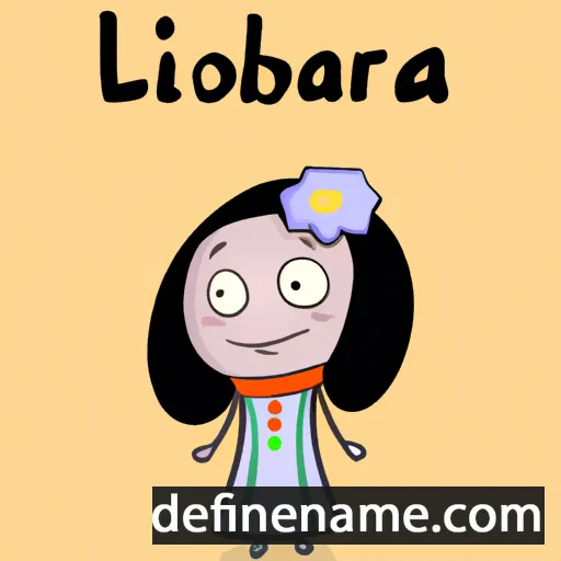 Liboria cartoon