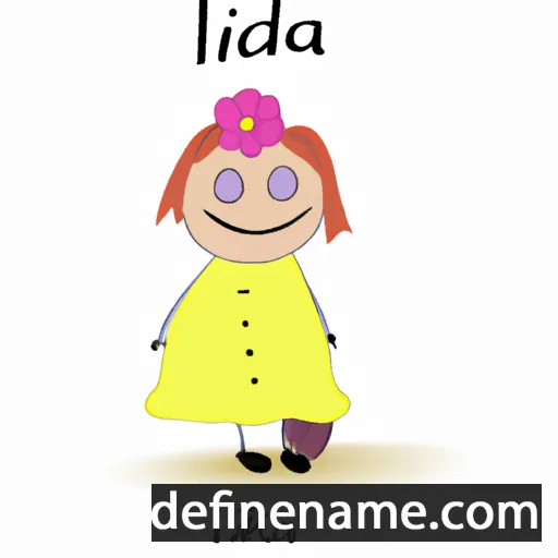 Lidka cartoon