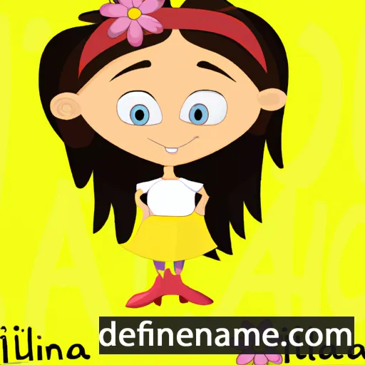 Lilijana cartoon