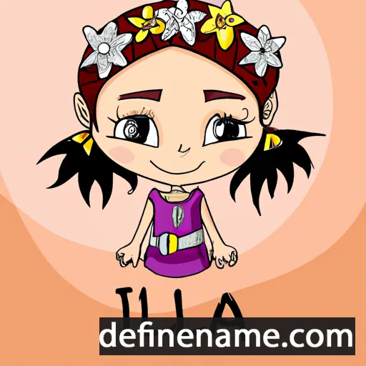 Liliya cartoon