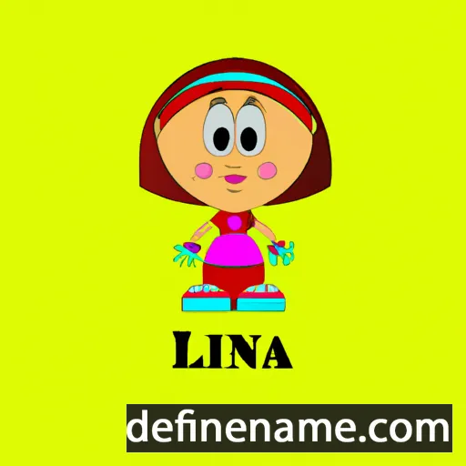 Lina cartoon