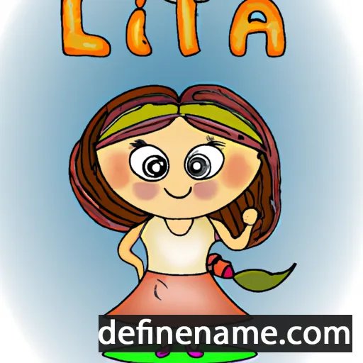 Lita cartoon