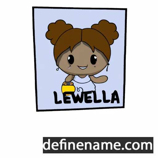 Llewela cartoon