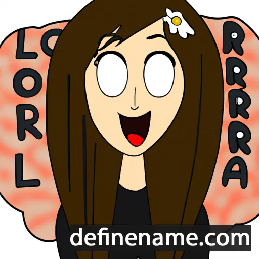 Lora cartoon