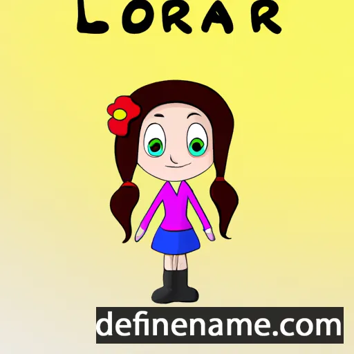 Lorelai cartoon