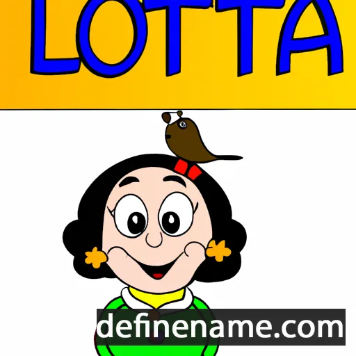 Lorita cartoon