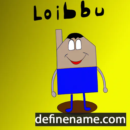 Lubomír cartoon