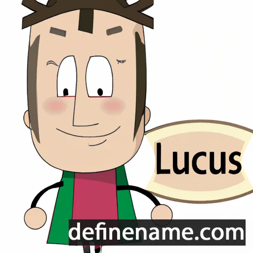 Lucius cartoon