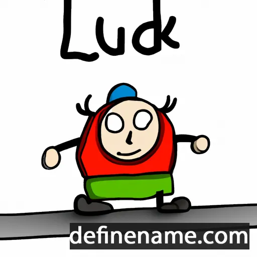 Luděk cartoon