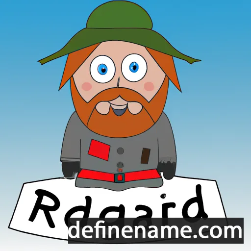 Ráðgeir cartoon