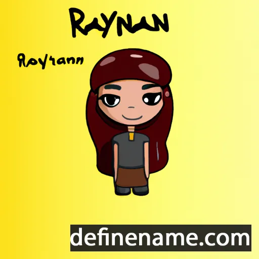 Räyxana cartoon