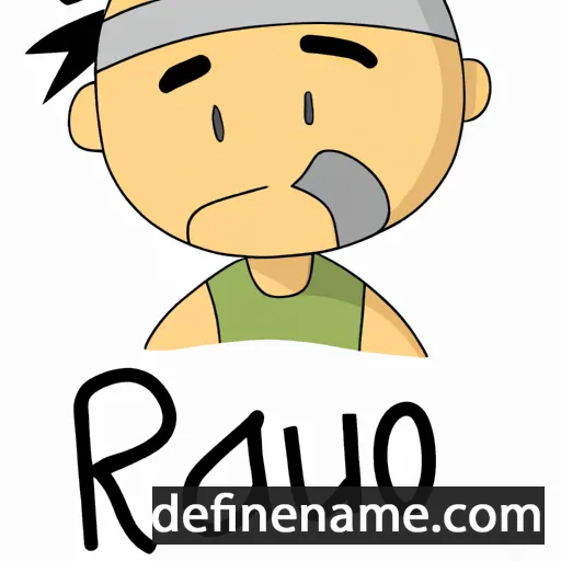 Rauho cartoon