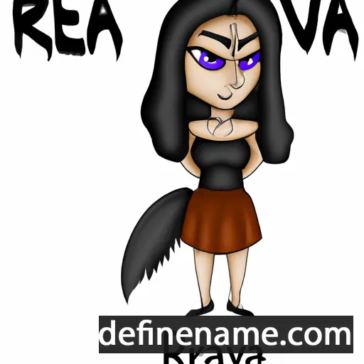 Ravena cartoon