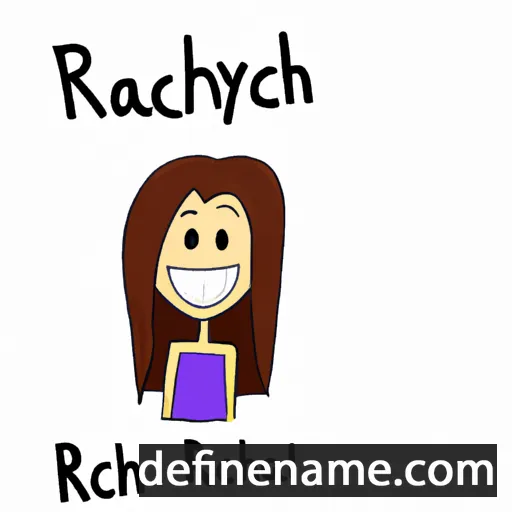 Raychel cartoon