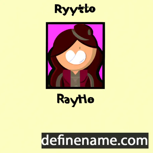 Rayette cartoon