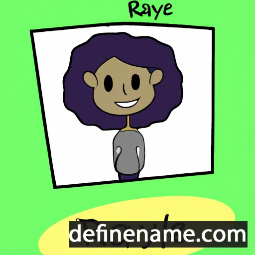 Rayie cartoon