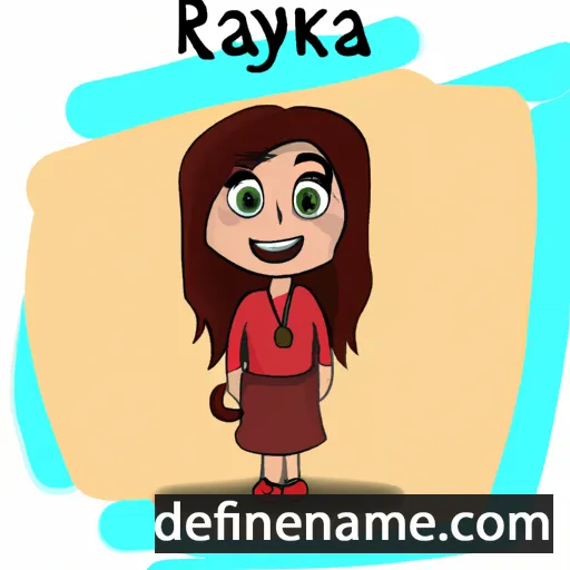 Rayka cartoon