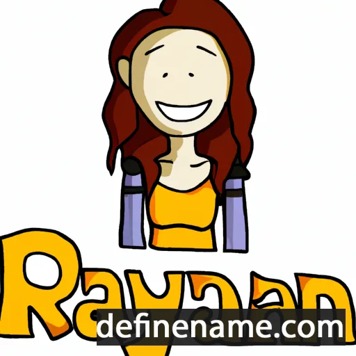 Raylyn cartoon