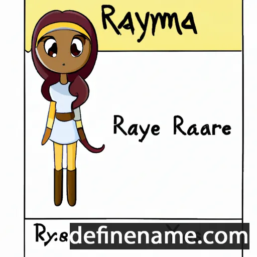 Raynera cartoon