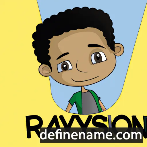 Rayshon cartoon