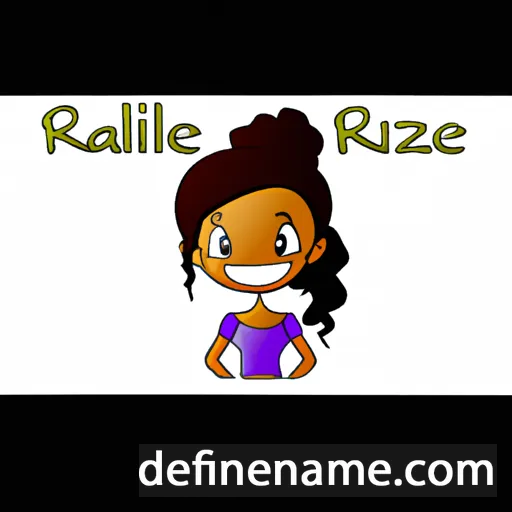 Razielle cartoon