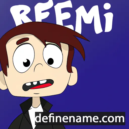 cartoon of the name Rémi